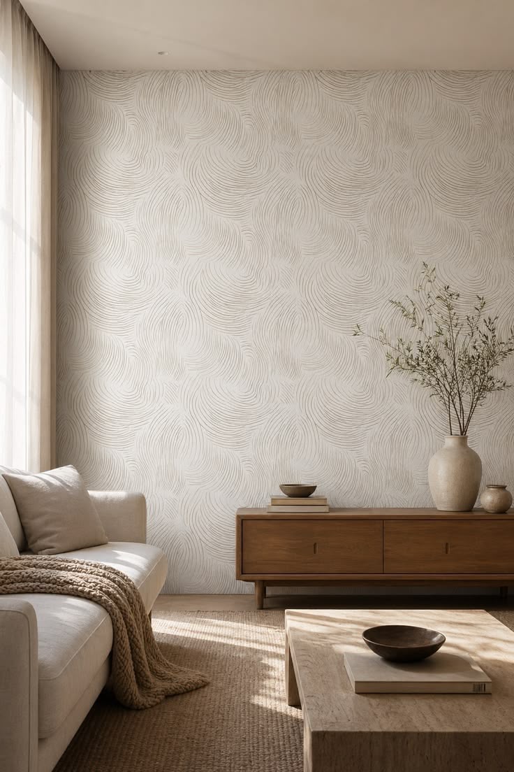 Papel tapiz instalado por Lux Interiores